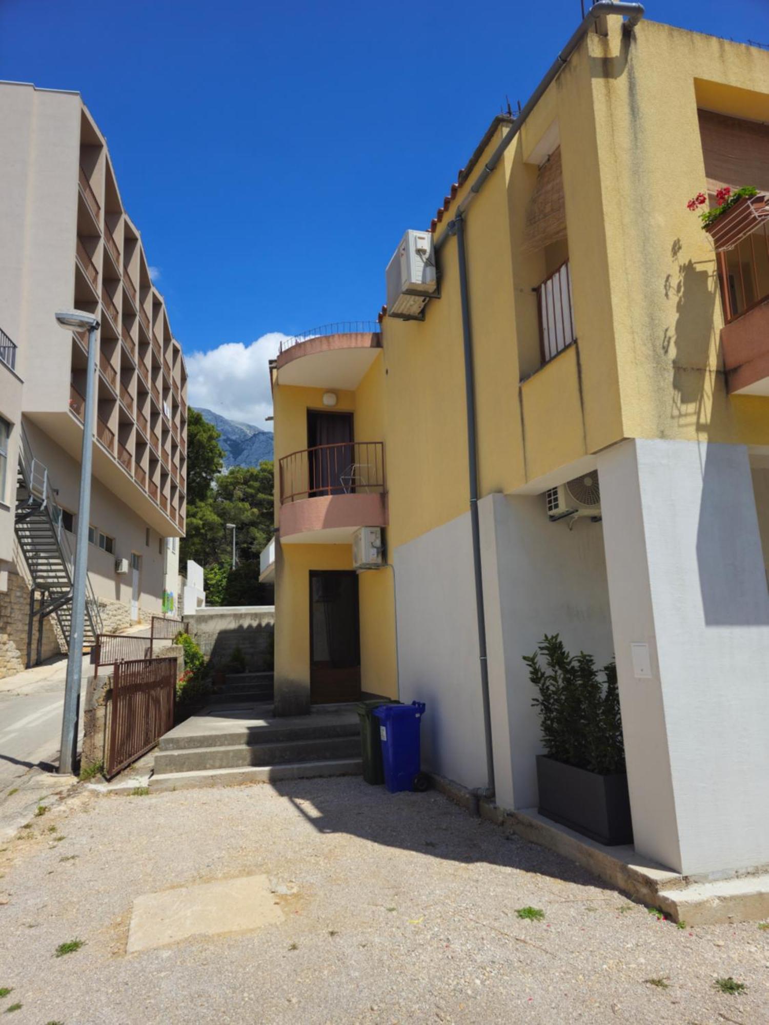 Apartman Marija Baška Voda Exteriör bild